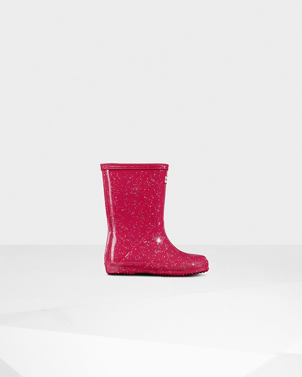 Galochas Hunter Criança Rosa - Original First Giant Glitter - 52MHCXNUG